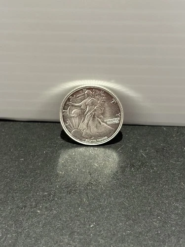 1/10 Oz Silver “Walking Liberty Eagle" Round - .999 Fine Silver