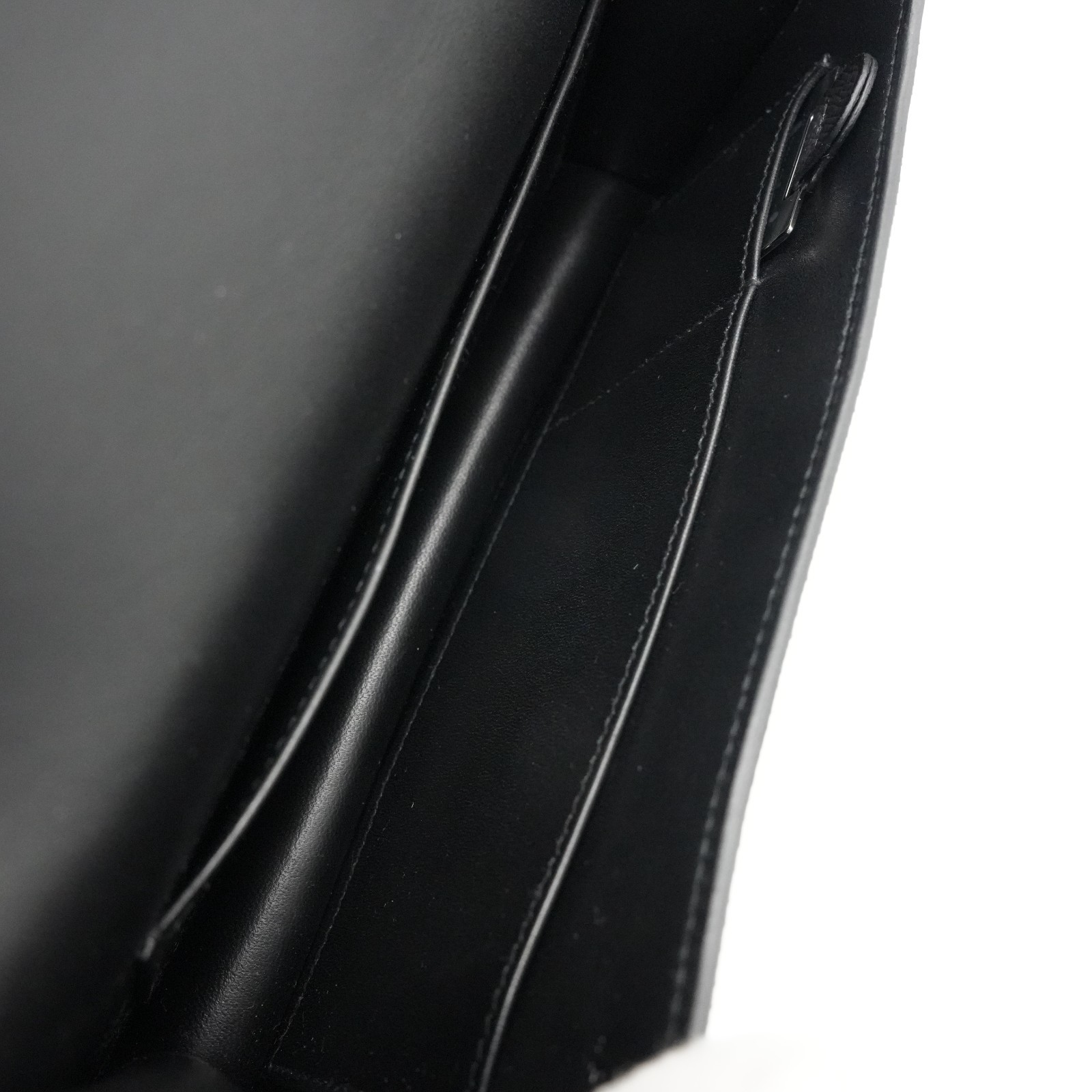 Authentic Hermes Constance 1-Elan Noir Epsom Palladium Hardware Stamp W (2024) image 9