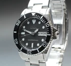 Vintage [Exc+5] Seiko Divers 7S26-0050 Black Automatic Men's Watch From JAPAN