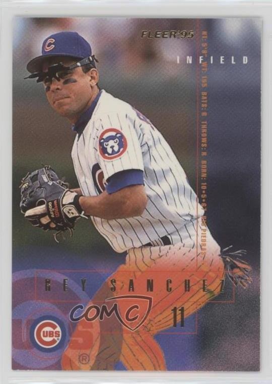 1995 Fleer Rey Sanchez #423 2ra
