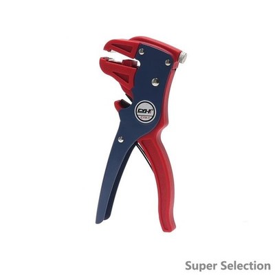 Automatic Wire Stripper, Self-Adjusting 0.2-6mm² With Flat Cutter, 7-Inch Tool