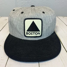 NWOT Boston Fenway Citgo Snap Back Baseball Hat Gray Black Otto