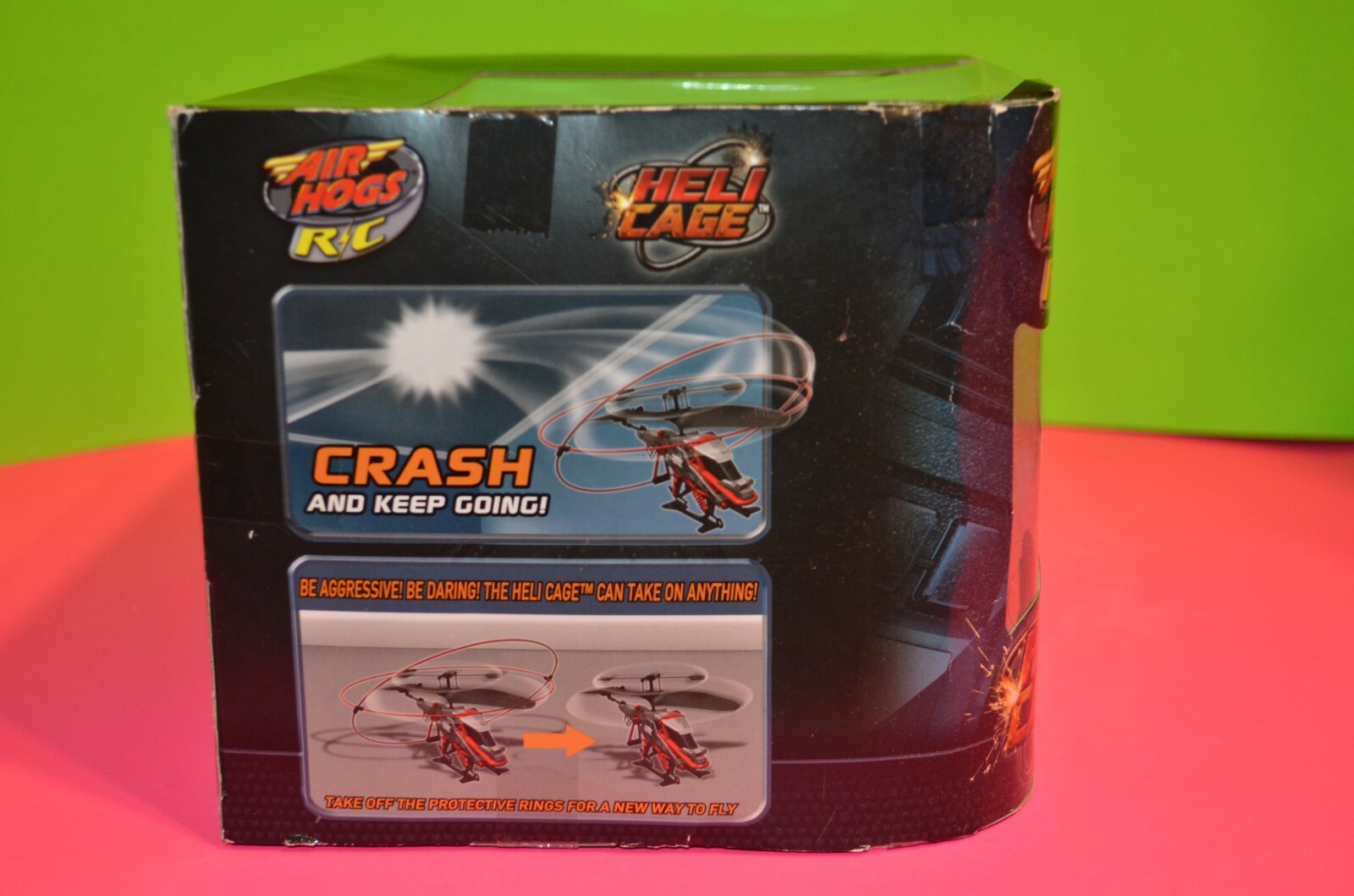 air hogs heli cage