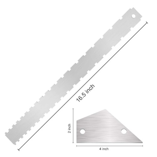 Metal Guitar Measurement Set Repair Ruler Instrument Repair Set for Musicians - Picture 8 of 8