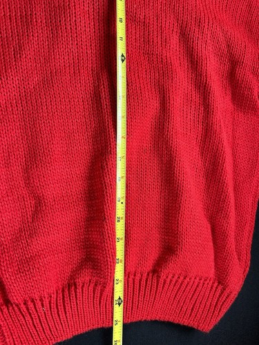 cristina Ugly Christmas Mock Neck Tunic Sweater Snowman Size l large boy child - Picture 5 of 5