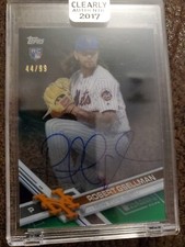 2017 TOPPS CLEARLY AUTHENTIC GREEN PARALLEL ROBERT GSELLMAN AUTOGRAPH RC #/99