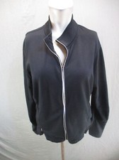 NIKE DRI-FIT Size M 8-10 Women Full Zip Stand Collar Pocket Athletic Jacket 125