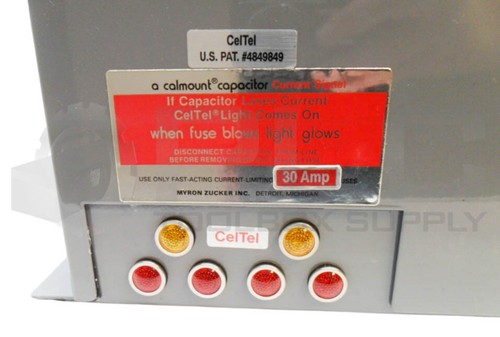 NEW MYRON ZUCKER KIM43021-3 CAPACITOR 480V 3PH 60HZ *READ* - Picture 2 of 6