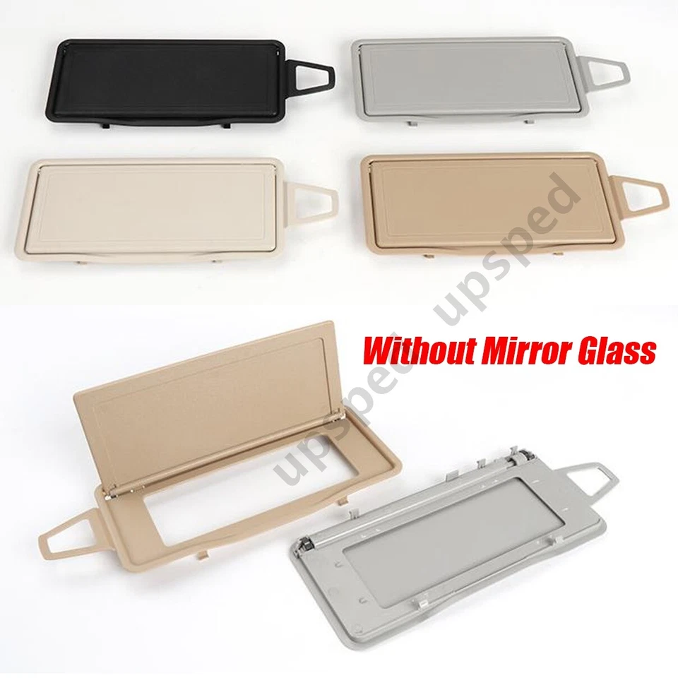 Cubierta de marco de espejo retrovisor parasol derecho beige para Mercedes-Benz Clase S W220 1998-05 Foto 2 de 4