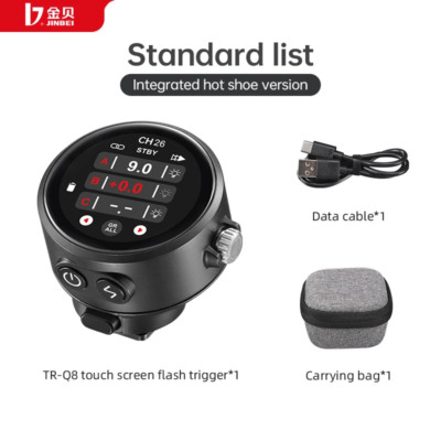 Jinbei TR-Q8 TTL HSS Wireless Flash Trigger Transmitter for Canon Nikon Sony Fuj