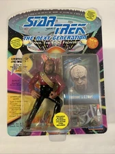 Star Trek Lt WORF 1st Season Uniform TNG Action Figure NEW MOC Playmates 6073