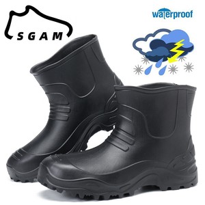 work rain boots rubber