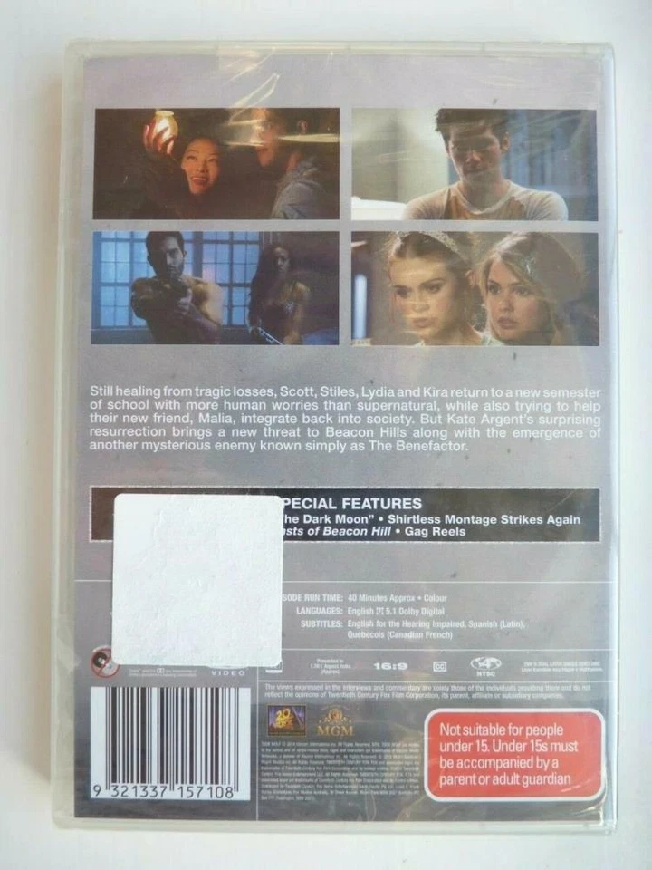 Teen Wolf - Season 4 DVD (2015) - Image 2 of 2