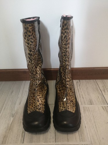 Stivali leopardati \