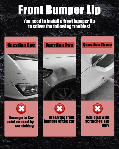 For 22-25 Toyota GR86 ST-Style Carbon Look Front Bumper Lip Body Kit Spoiler - Bild 8 von 8