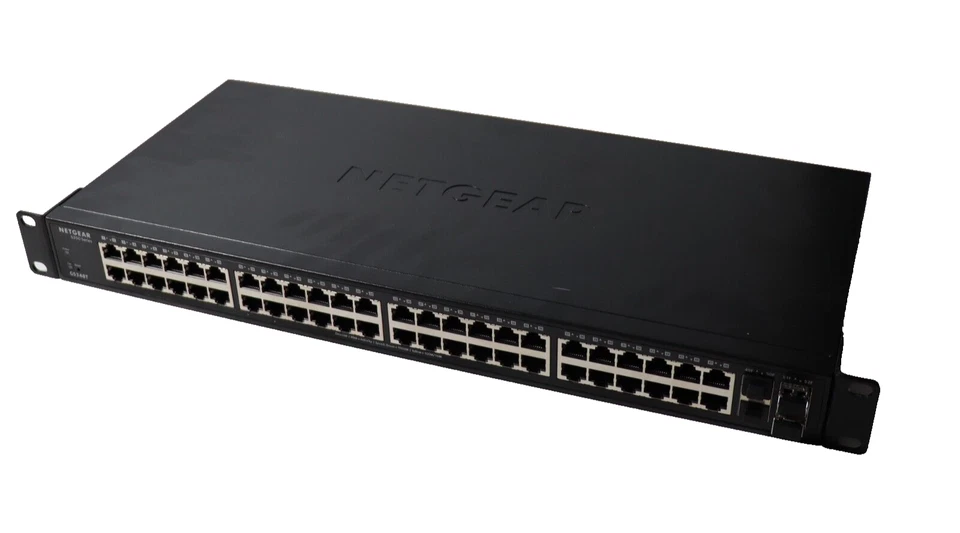 Netgear GS348T 48 Gigabit Ethernet Smart Managed Pro Switch with 4 SFP Ports +2x