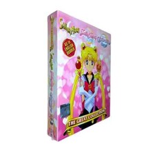Sailor Moon Complete Collection Box Set Vol.1-239 Episodes  5 Movies Eng Dub