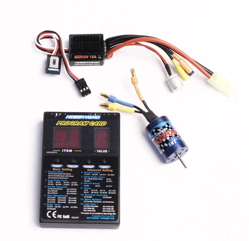 Hobbywing Ezrun 18A Combo for 1/18 scale