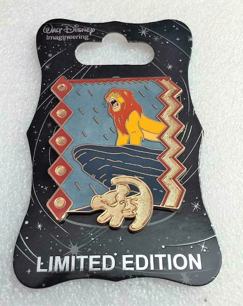 2019 Disney D23 Expo WDI Simba on Pride Rock 25th Anniversary Pin LE 250