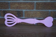 LALALOOPSY Play Stove Baking Oven PINK Heart Spatula Pan Push FOOD Tool
