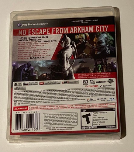 Batman: Arkham City - Gioco Sony PS3 PlayStation 3 - Foto 2 di 3