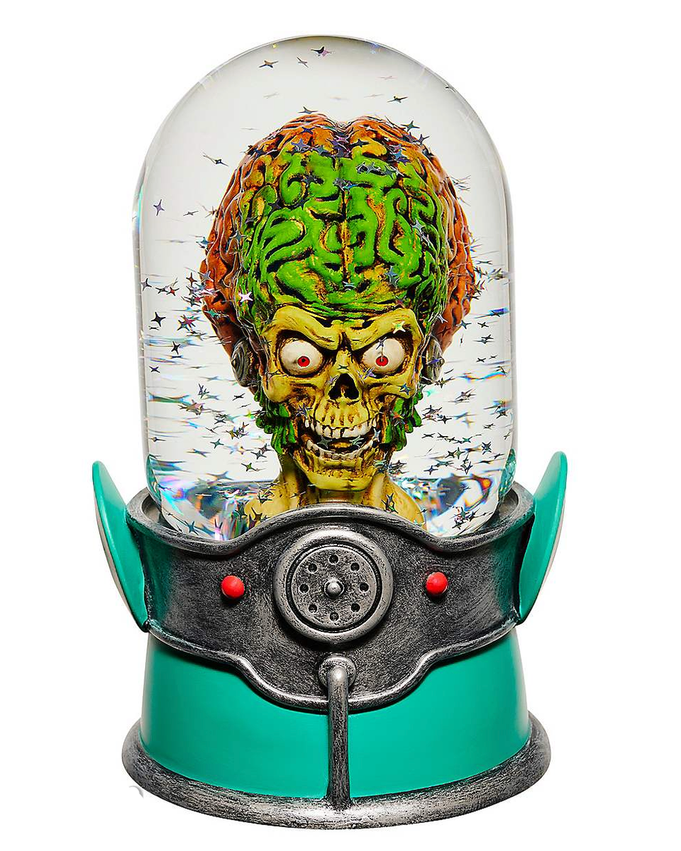MARS スカルダイヤリング(^-^) Mars Attacks! Officially Licensed Martian Snow Globe, NEW 2023 | eBay