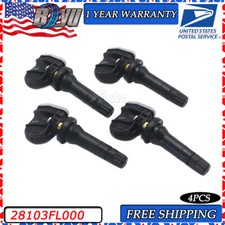 SET COMPLETO 4 SENSORI PRESSIONE PNEUMATICI TPMS per SUBARU OUTBACK 2018-2019