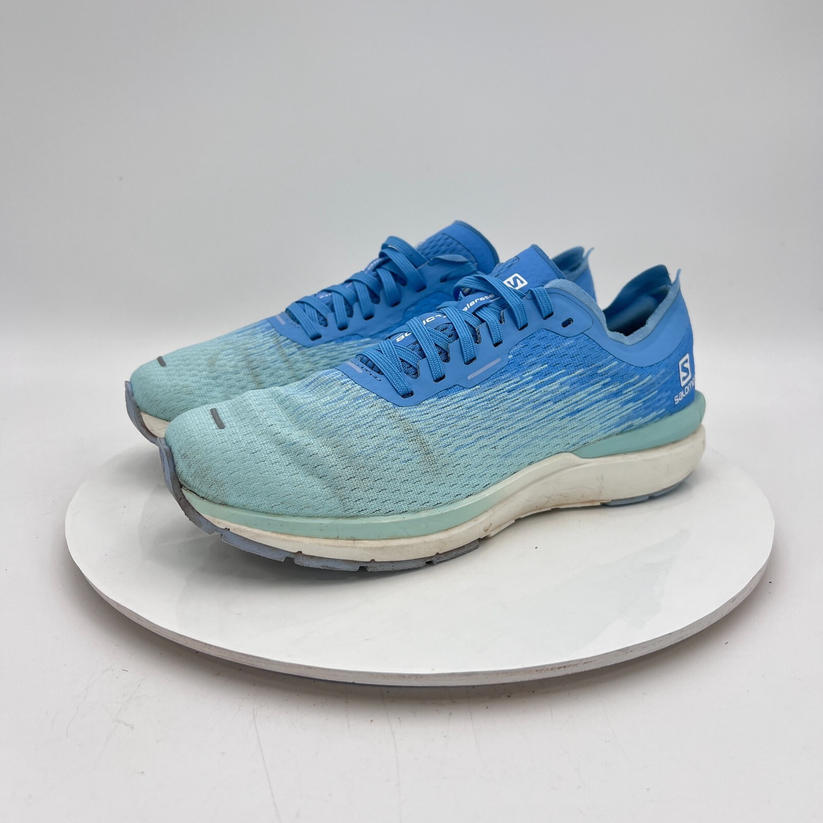 Scarpe da corsa Salomon Sonic 4 Accelerate donna taglia 7 5 413035 blu turchese