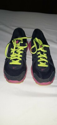Nike Revolution 2 Black Pink Running Training Sneakers, Womens  6 NICE CONDITION