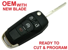 NEW OEM 2015 - 2020 FORD F-150 F-250 REMOTE START FLIP KEY FOB 164-R8134