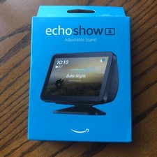 Echo Show 8 New Sealed 1st Gen Adjustable Stand Black Brand