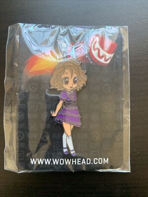 Blizzard Collectible Pins 2016 Wowhead PERCULIA Enamel Pin Blizzard Series 3 NIP