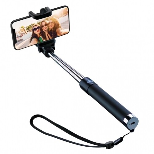 Selfie Stick Wireless Monopod Remote Shutter Built-in for Cell Phones
