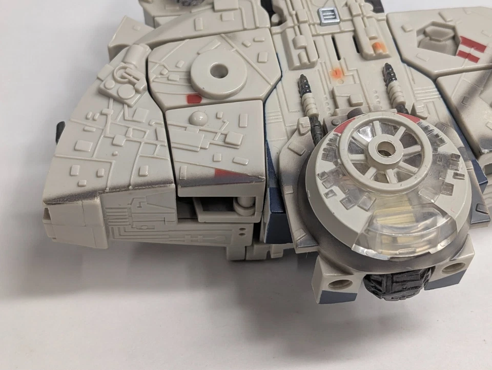 2006 STAR WARS TRANSFORMERS MILLENIUM FALCON HAN SOLO (incomplete for parts) - Image 2 of 4