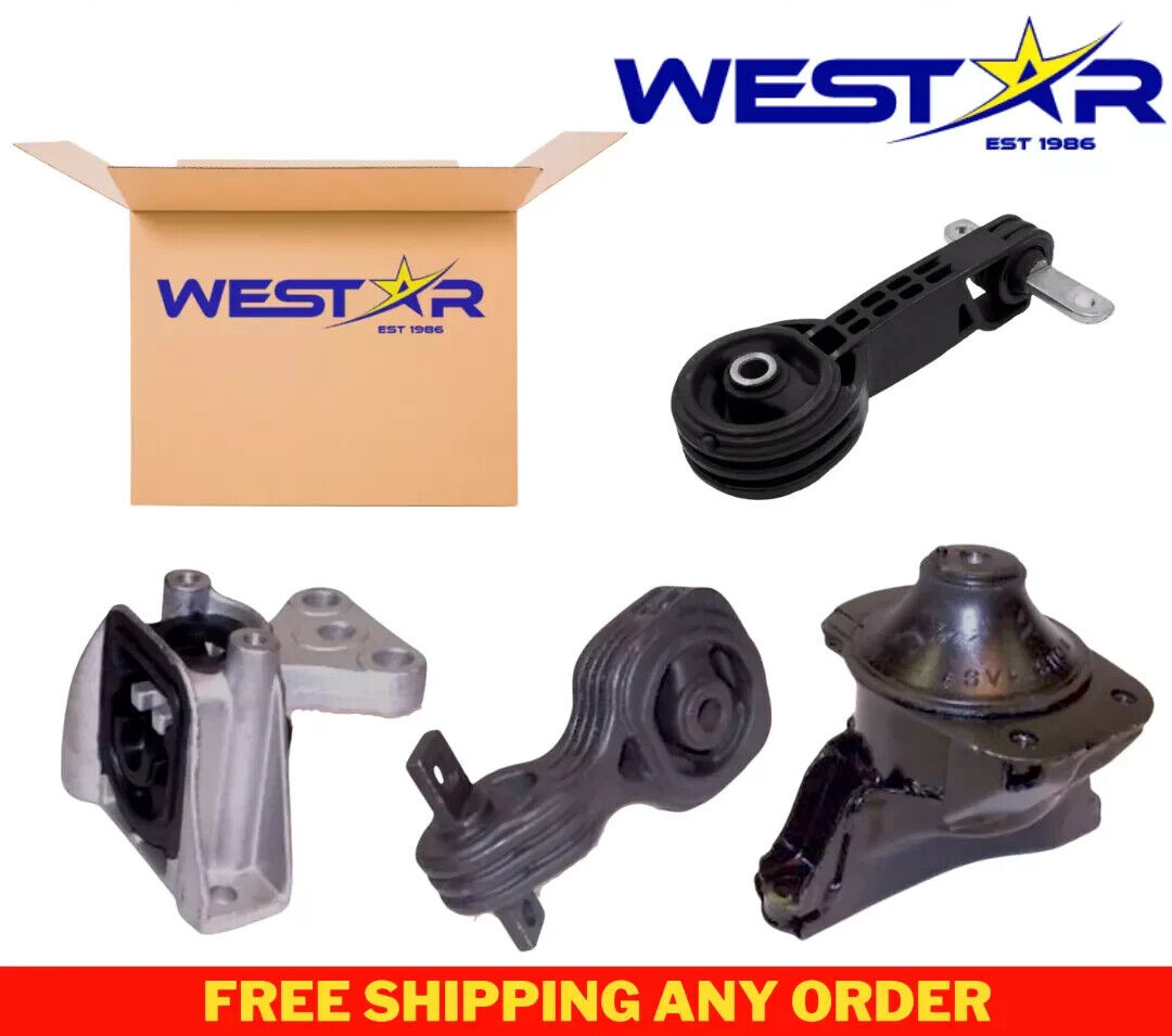 Soportes De Motor 3-Piece Engine Mount Set For 2014-2015 Honda Civic 1.8L Automatic 2014 Civic 1.8L Mounts