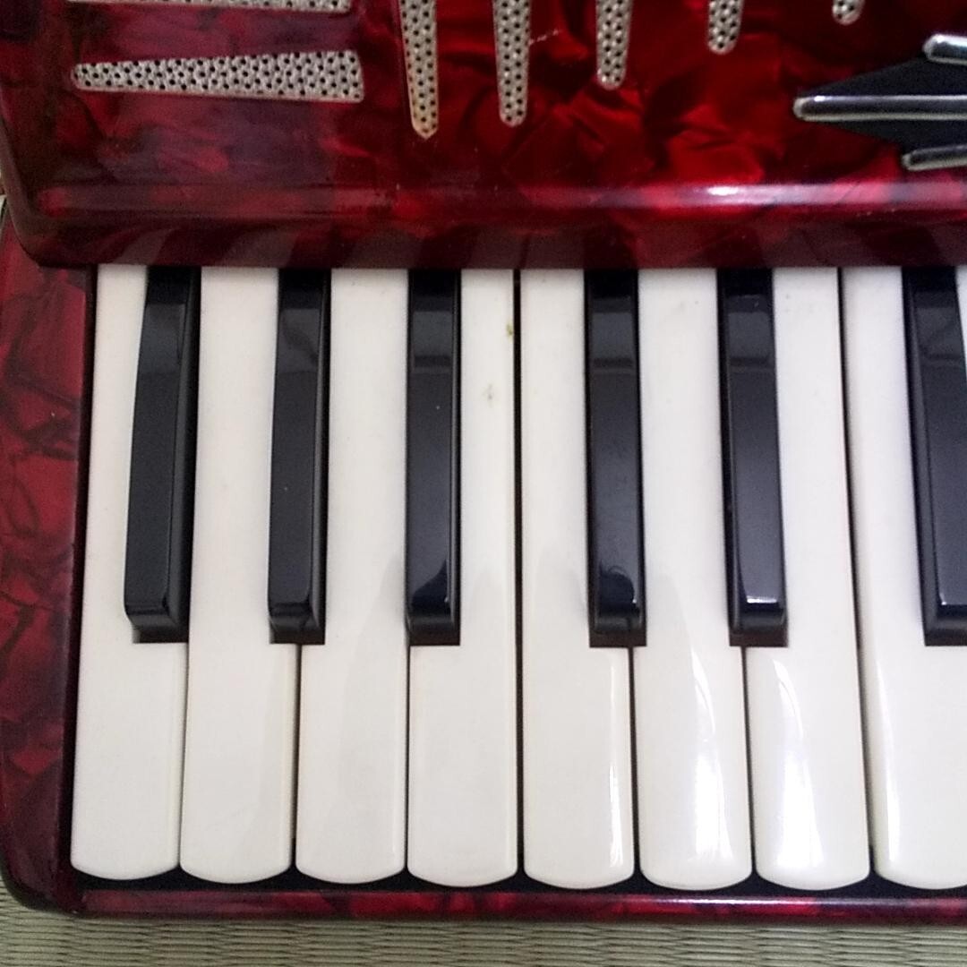 Yamaha アコーディオン 赤 32鍵 ヤマハ | T-32E - 学校用楽器・機器 - 概要