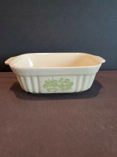 Pfaltzgraff F.T.D.A. 1983 Oven bakeware Yellow Oven and Microwave U.S.A.