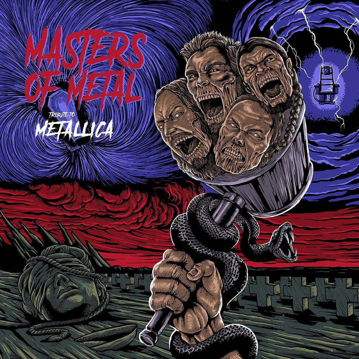 Various Artists Masters of Metal: Tribute to Metallica (Vinyl LP) 12" Album