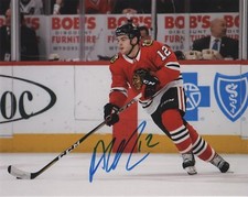 Chicago Blakchawks Alex DeBrincat Autographed Signed 8x10 NHL Photo COA #8