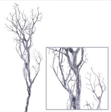 48" Manzanita Glitter Tree Branch Pick Christmas, Wedding, Festive Event, Decor