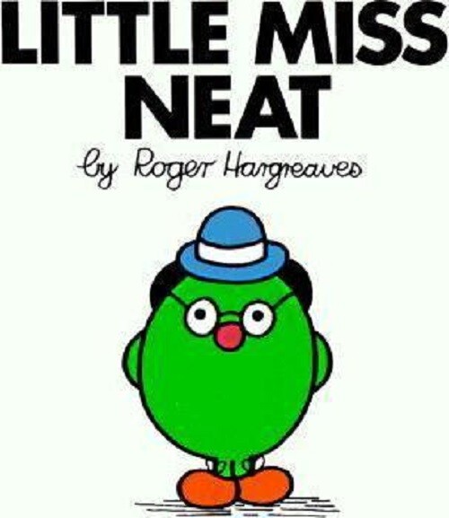 'Little Miss Neat' by Roger Hargreaves Paperback Book