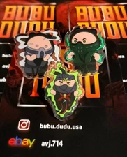 Bubu Dudu Mortal Kombat 15 Pcs Pin Set Bundle 