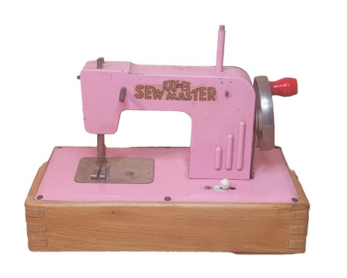 VTG Child's Toy KAYanEE Sew Master Sewing Machine Made In US Zone