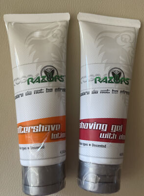 Shaving Gel with Aloe & after shave lotion WITH Vitamin E