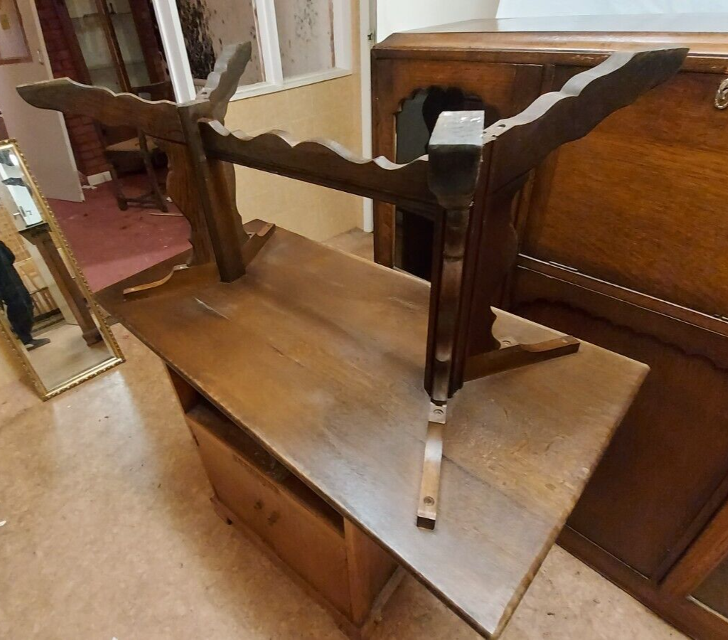 Vintage Old Charm Furniture Oak Framed Coffee Table . eBay