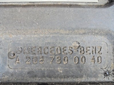 1998 - 2002 MERCEDES BENZ CLK Sunroof Assembly A2087800040 W208