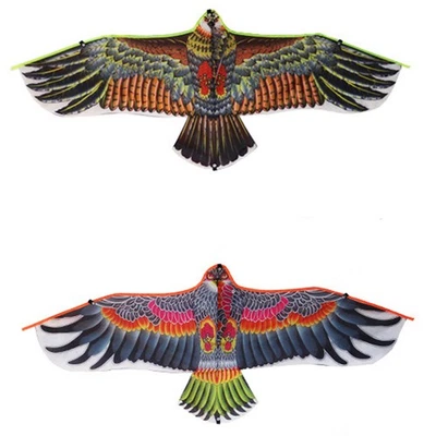 1,1m Adlerdrachen mit 30 Meter Drachenschnur Kinder fliegende Vogeldrachen - Bild 1 von 4