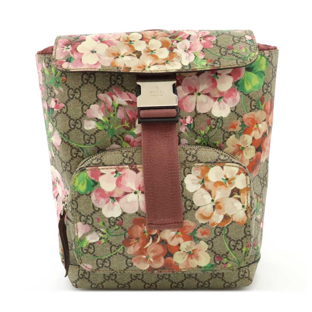 GUCCI GG Blooms Supreme Backpack Floral Flower Beige Pink | eBay