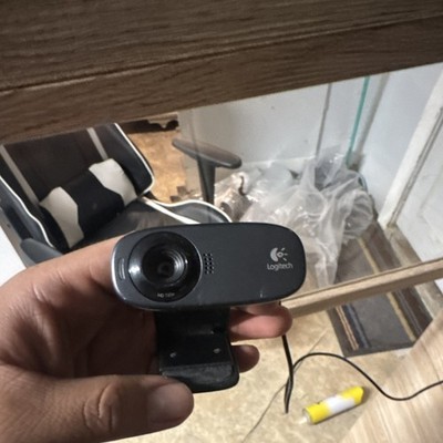 Logitech C270 High Definition HD 720p USB 2.0 Computer Webcam, Black