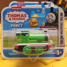 Thomas And Friends PERCY 80th Metal Collection Fisher Price Diecast Train Mattel